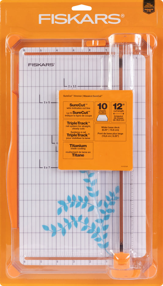 TABLA DE CORTE FISKARS SURECUT DELUXE 12 PULGADAS - ALTA PRECISIÓN