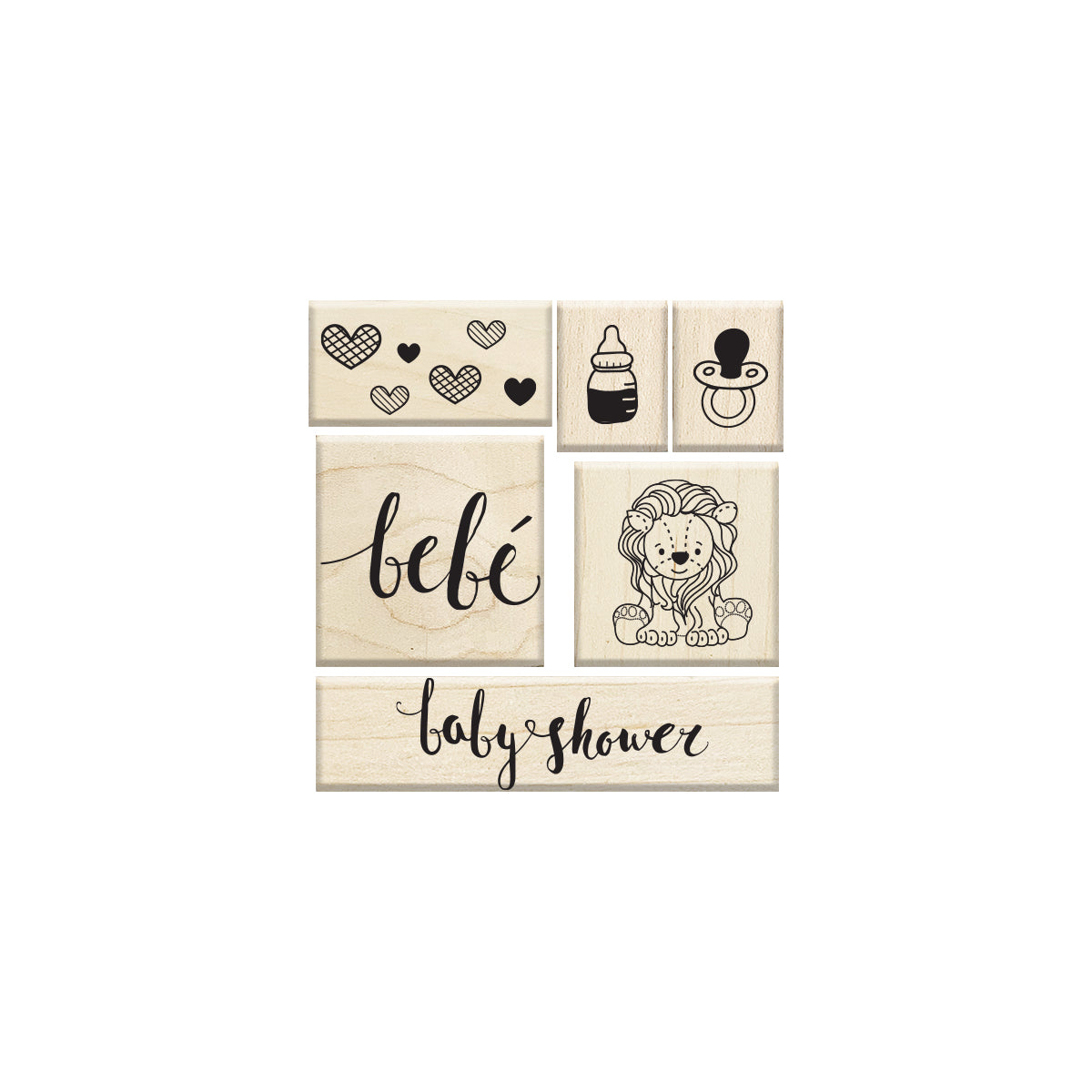 SET DE SELLOS BABY LEON