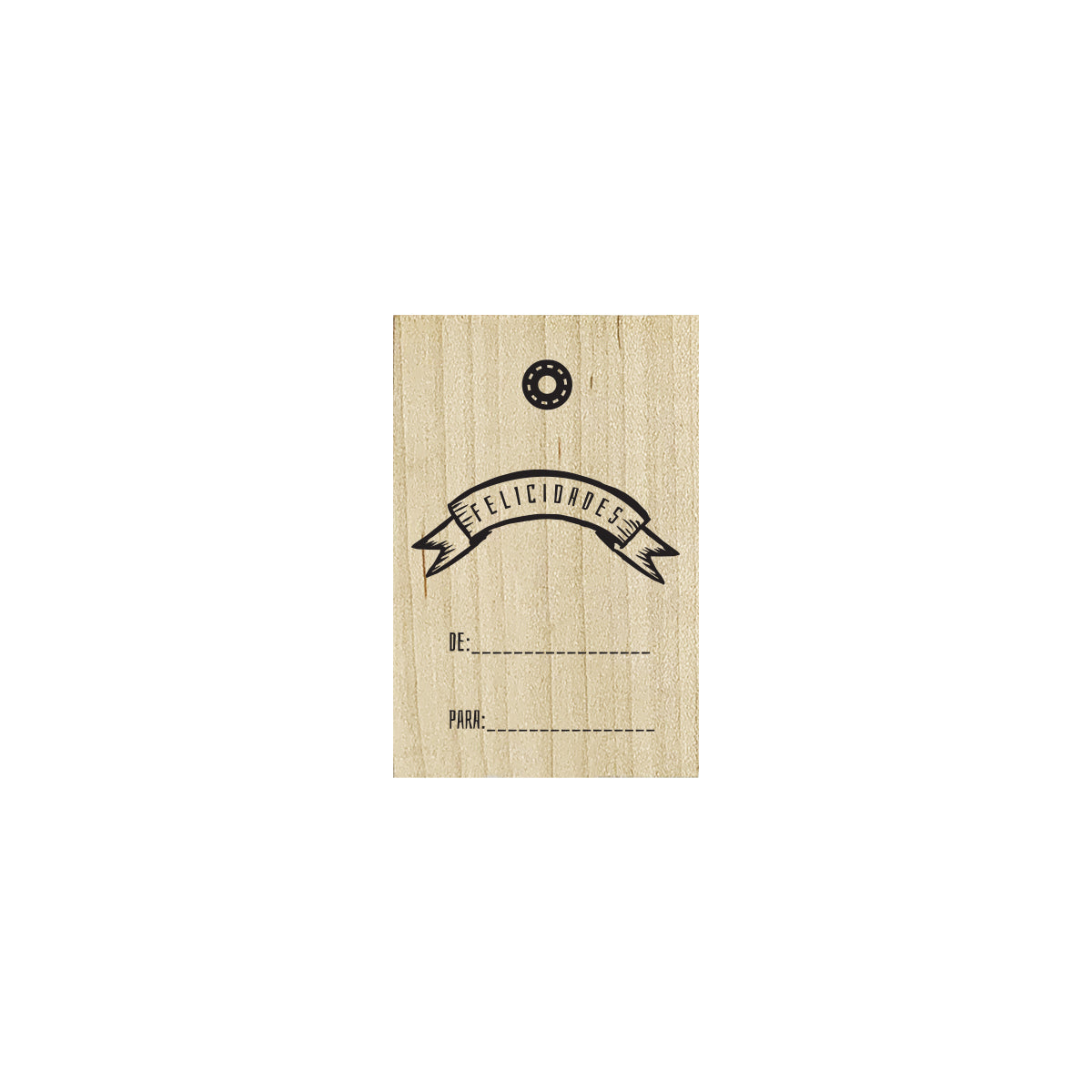 SELLO FELICIDADES TAG