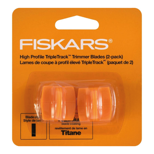 FISKARS TRIPLE TRACK TITANIUM BLADE 2 PACK