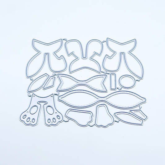 SUAJE DE MOÑO CONEJITO 3D