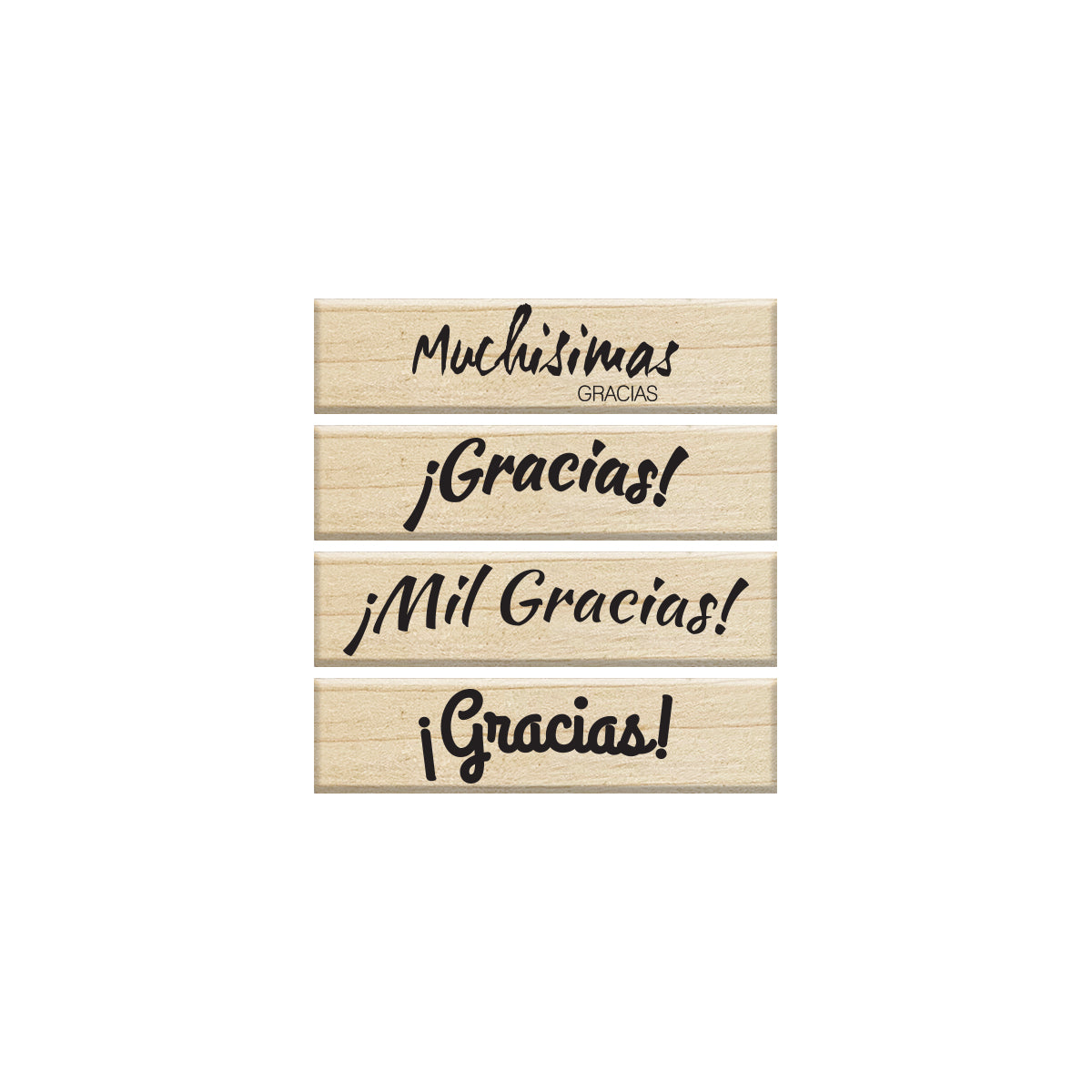 SET DE SELLOS MUCHAS GRACIAS