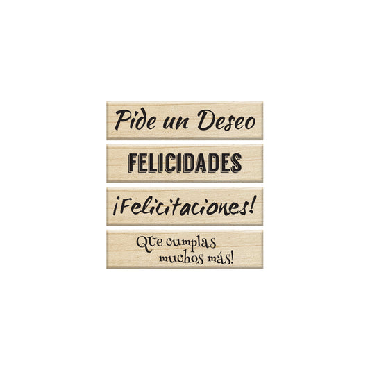 SET DE SELLOS PIDE UN DESEO