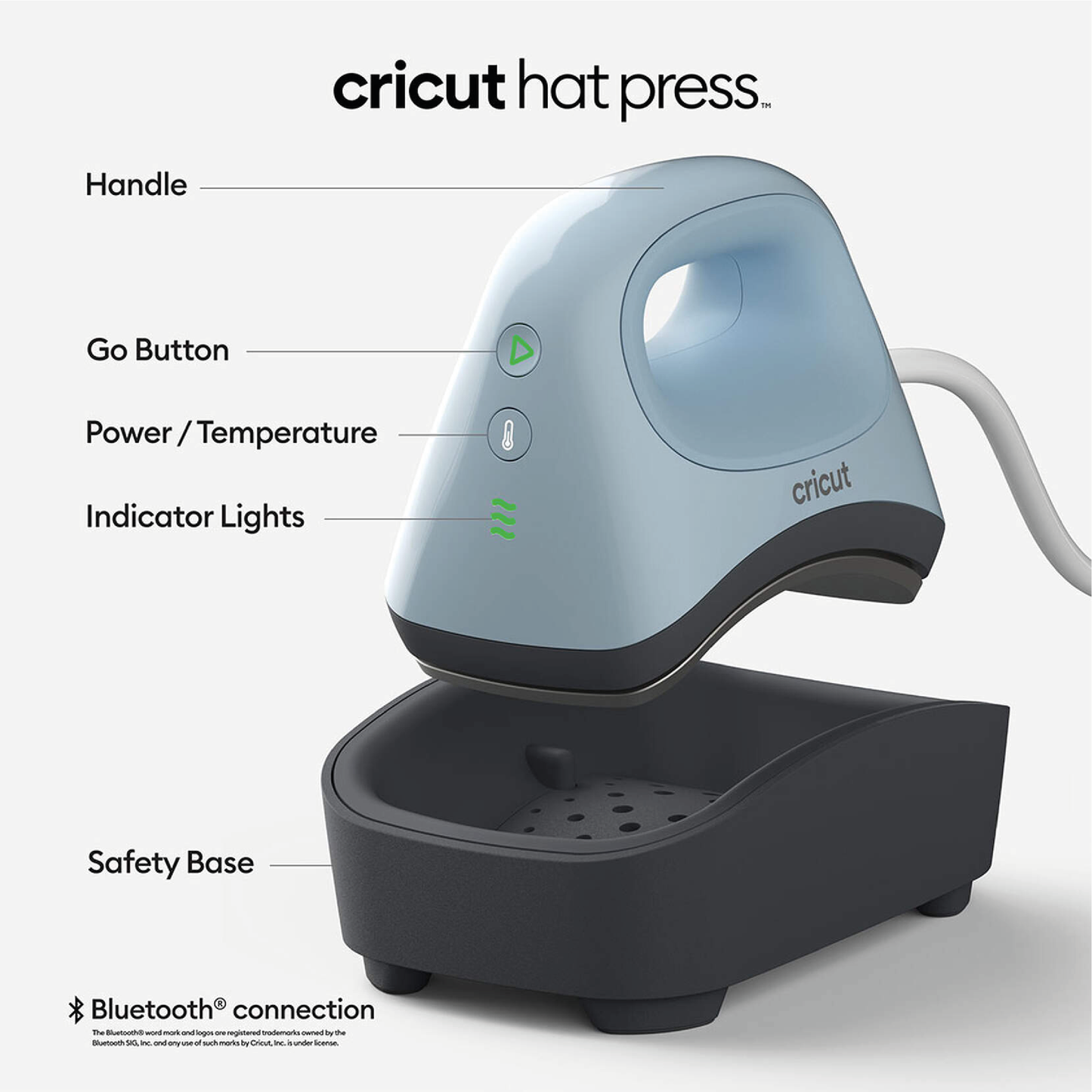 PLANCHA PARA GORRAS HAT PRESS CRICUT