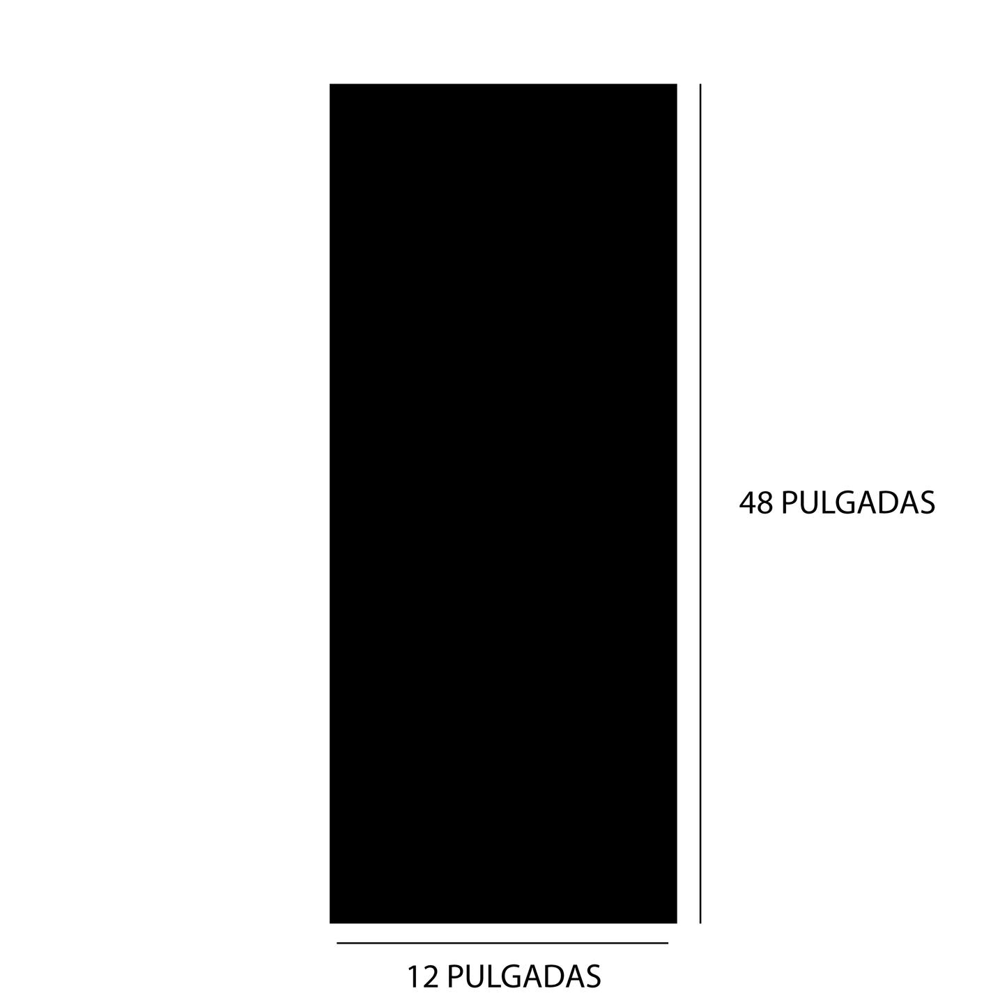 ROLLO DE VINIL PERMANENTE NEGRO CRICUT