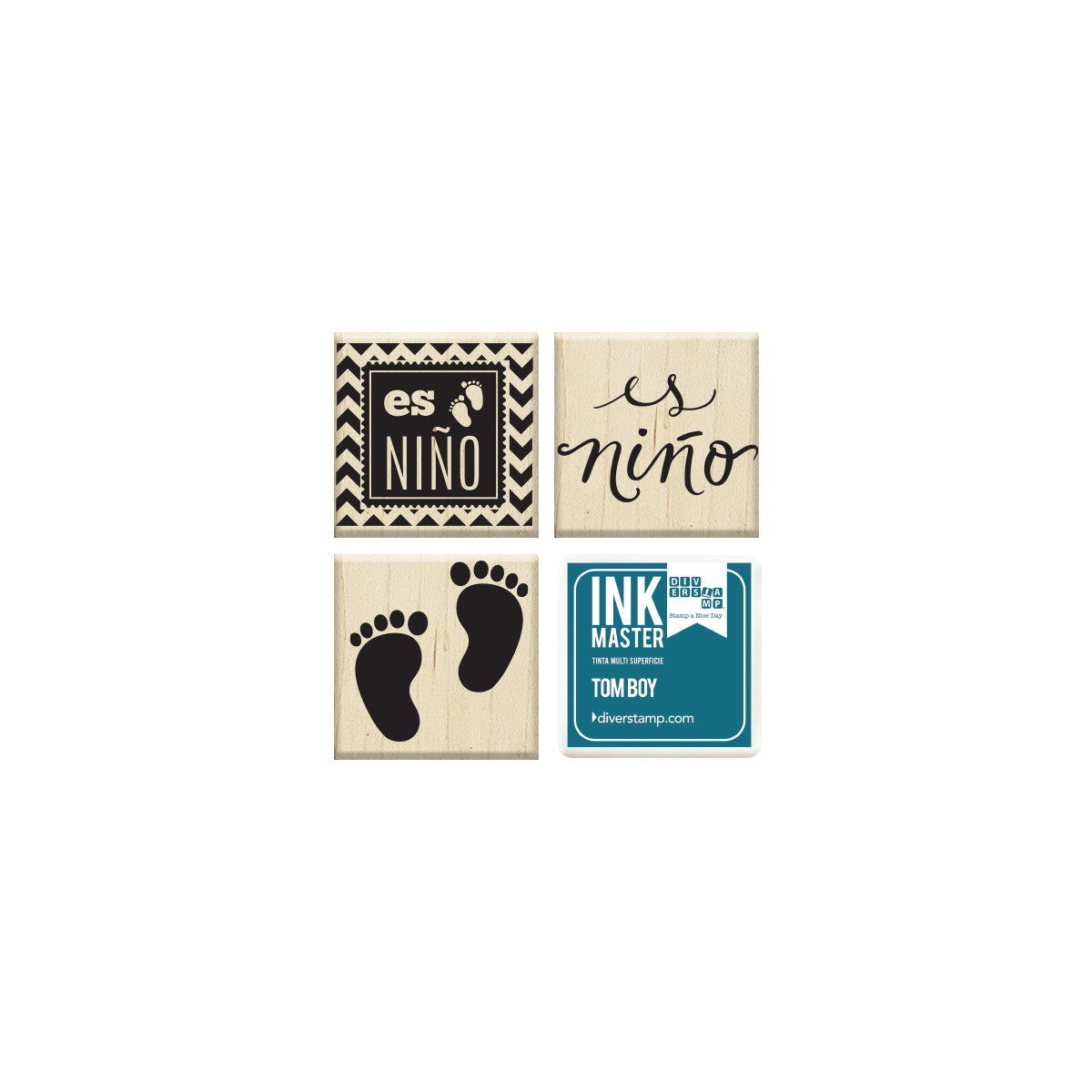 SET DE SELLOS ES NIÑO