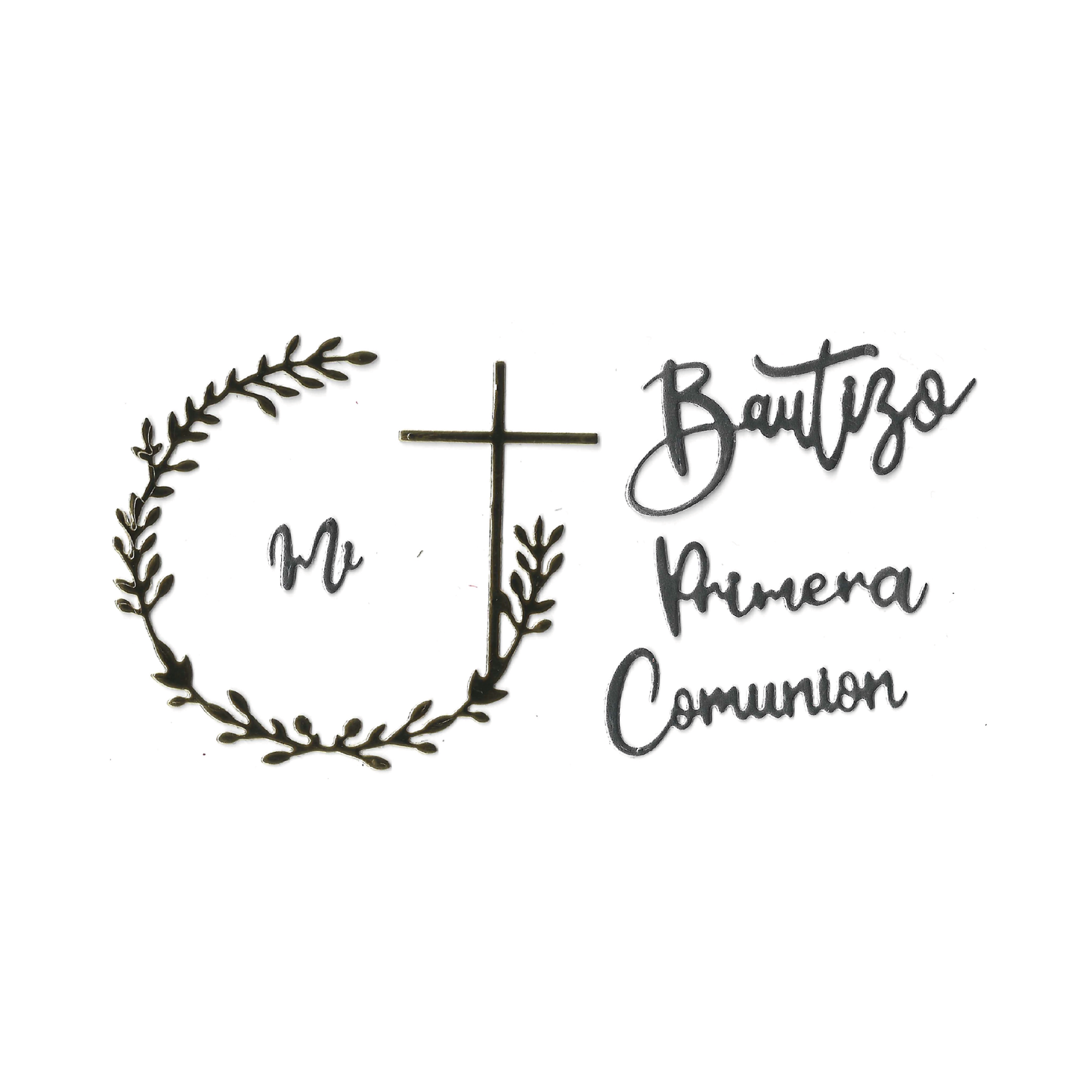 SUAJE CRUZ 1° COMUNION BAUTIZO