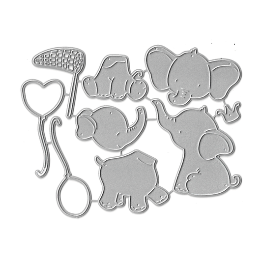 SUAJE DE ELEFANTES BEBES