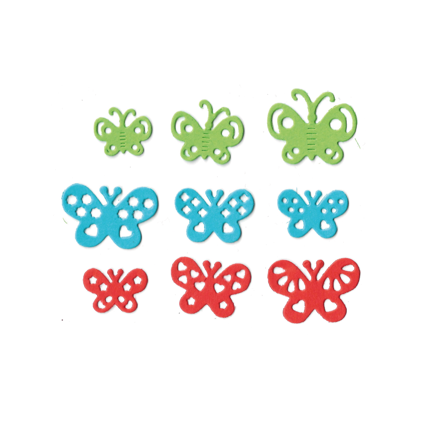 SUAJE MARIPOSAS TAMAÑOS