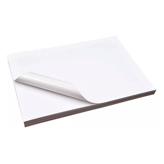 PAPEL ADHESIVO SATÍN BLANCO