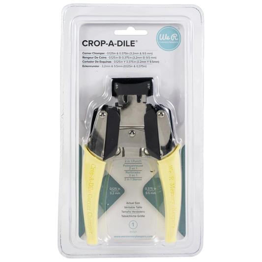CROP-A-DILE RETRO CORNER CHOMPER TOOL 1/8 & 3/8