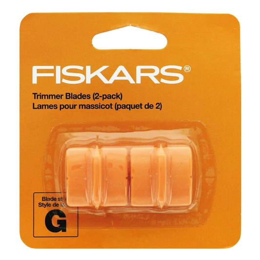FISKARS PAPER TRIMMER BLADES 2 PC. STYLE G
