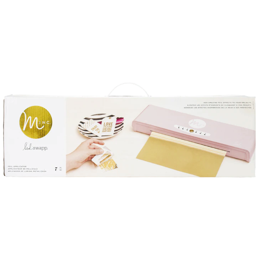 HEIDI SWAPP MINC FOIL APPLICATOR & STARTER KIT (US VERSION)-BLUSH - APLICDOR DE FOIL