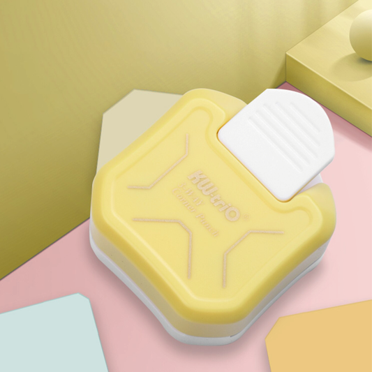 PERFORADORA DE ESQUINAS KW-TRIO AMARILLO - CORNER PUNCH