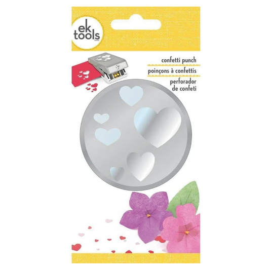 PERFORADORA EK TOOLS CONFETI DE CORAZONES - CONFETTI HEATS PUNCH