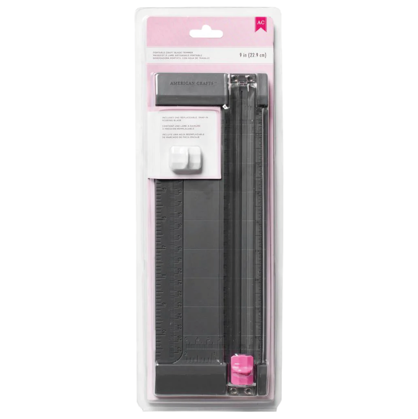 PINK CRAFT BLADE TRIMMER 9