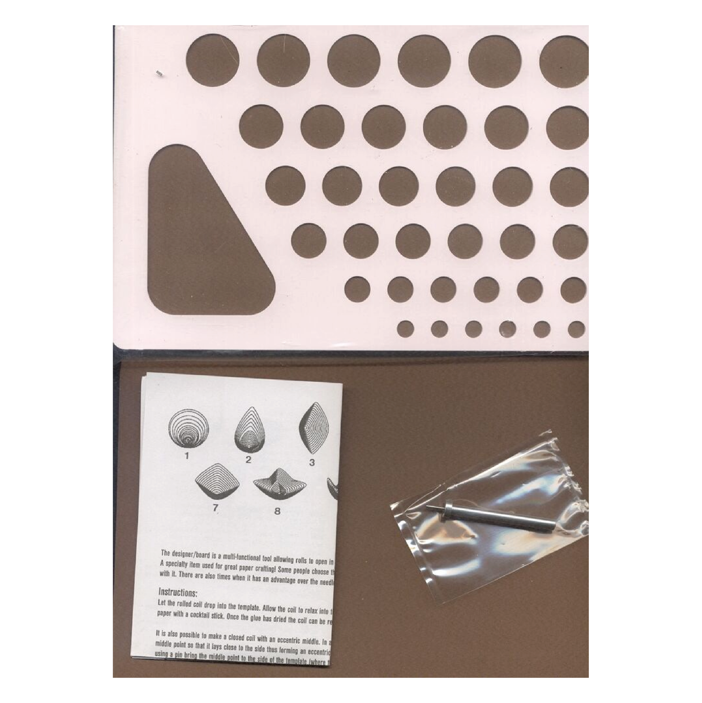 QUILLING BOARD W - TABLERO CON HERRAMIENTA PARA FILIGRANA