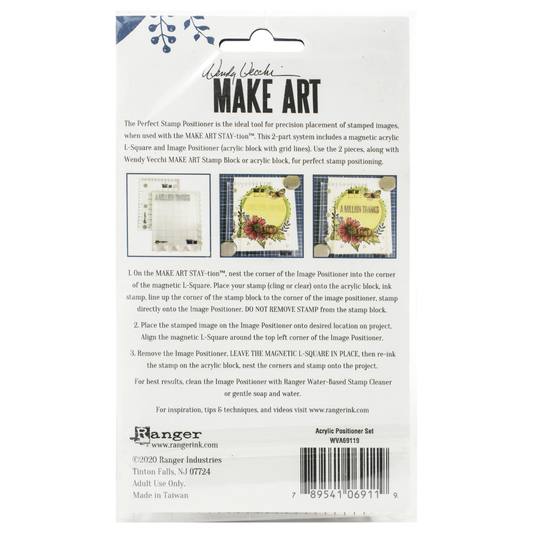 WENDY VECCHI MAKE ART PERFECT STAMP POSITIONER