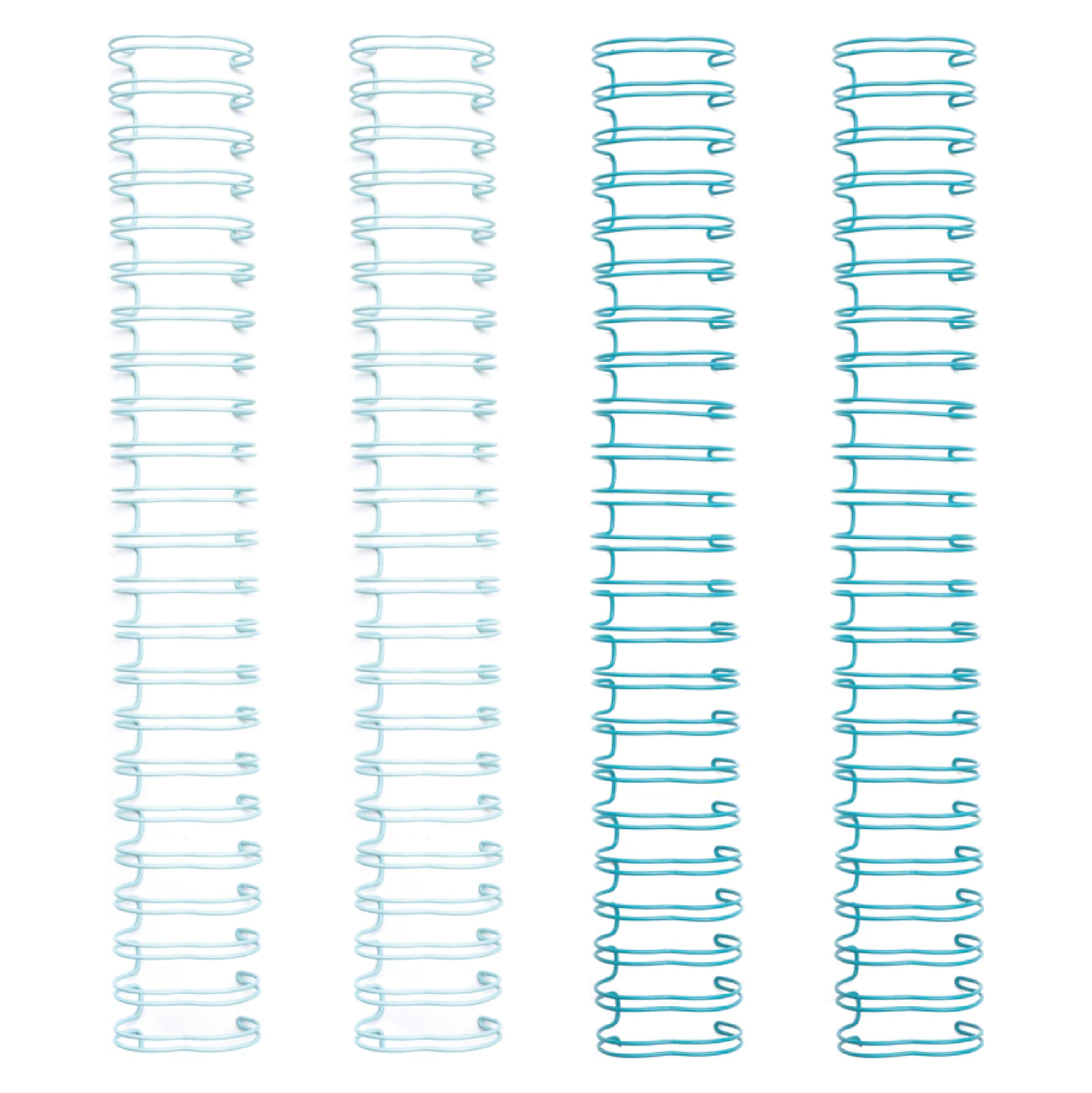 WE R MEMORY KEEPERS CINCH WIRES -BLUE .625 4/PKG - PAQUETE DE 4 ALAMBRES AZULES DE ENCUADERNACIÓN