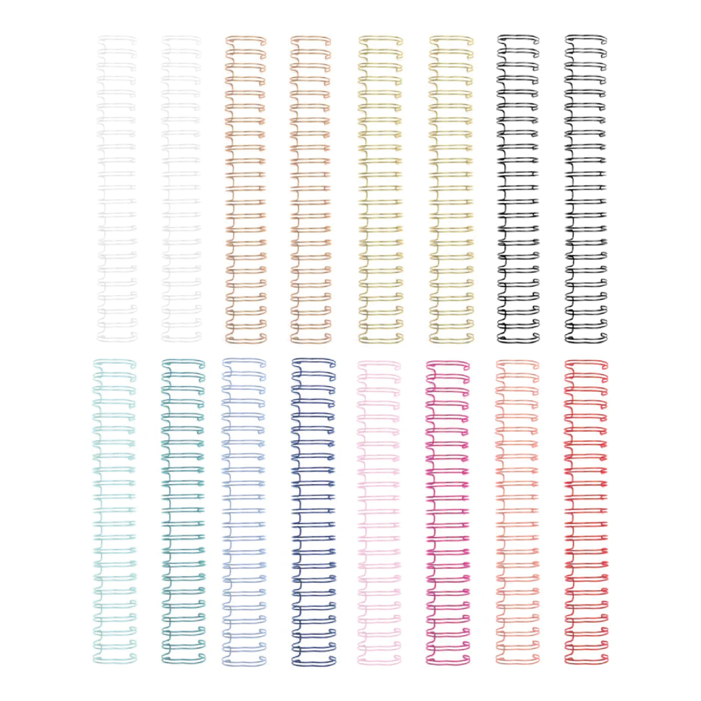 WE R MEMORY KEEPERS CINCH WIRES .625 16/PKG VALUE PACK - PAQUETE DE16 ALAMBRES DE ENCUADERNACIÓN