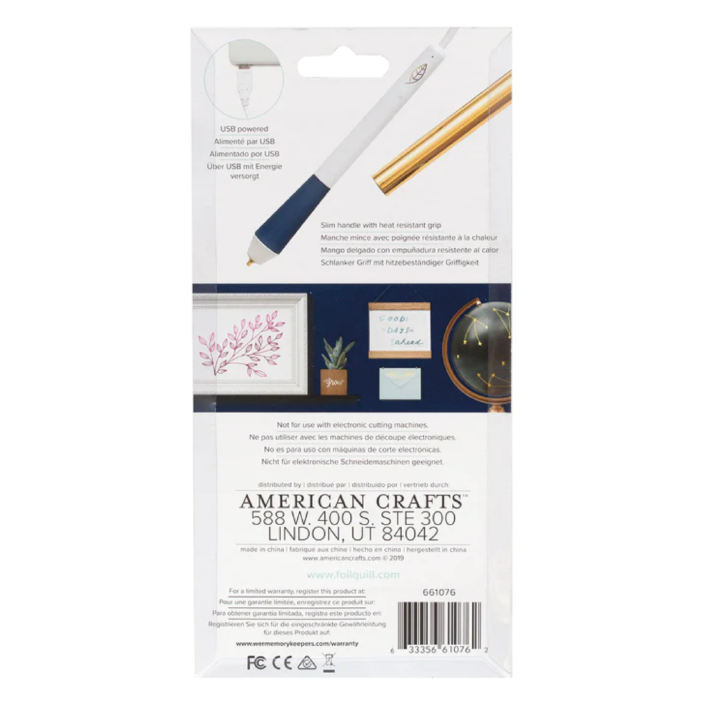 WE R MEMORY KEEPERS FOIL QUILL FREESTYLE PEN-BOLD TIP - PUNTA GRUEZA LÁPIZ FREESTYLE