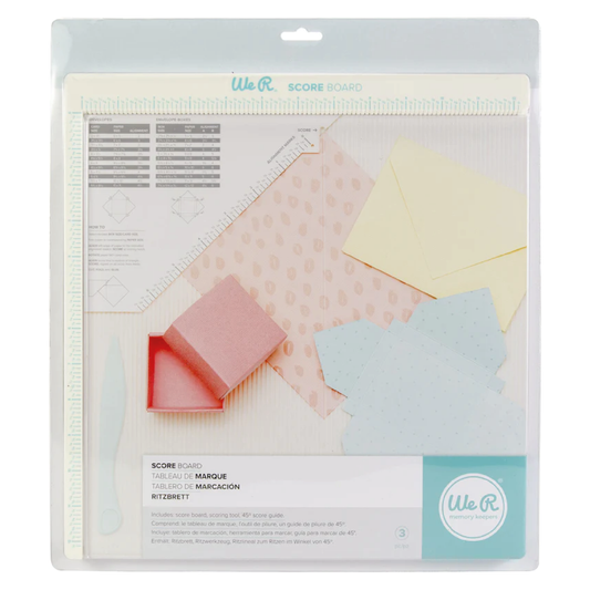 WE R MEMORY KEEPERS SCORE BOARD - TABLERO DE MARCACIÓN