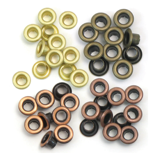 WE R STANDARD WARM METAL EYELETS - OJALES ESTÁNDAR METAL CALIENTE