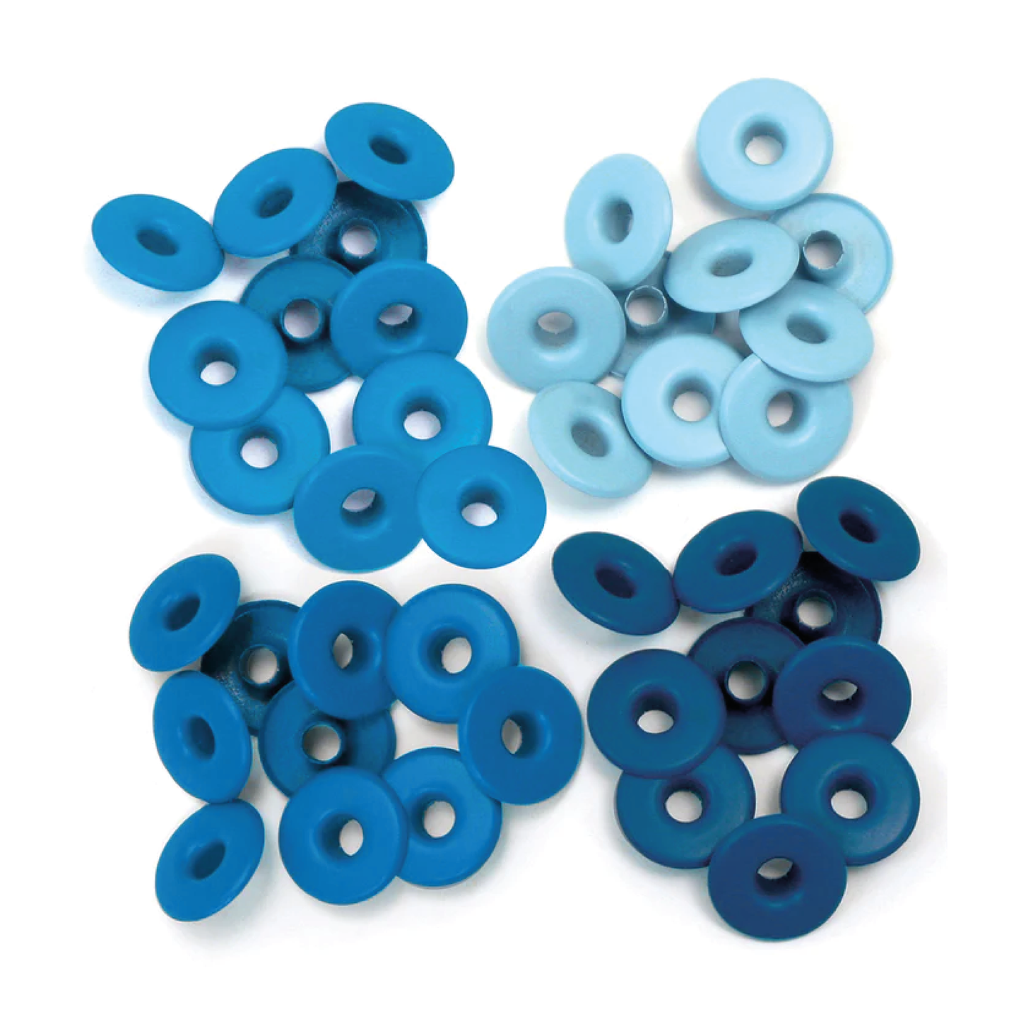 WE R WIDE BLUE EYELETS - OJALES ANCHOS AZUL