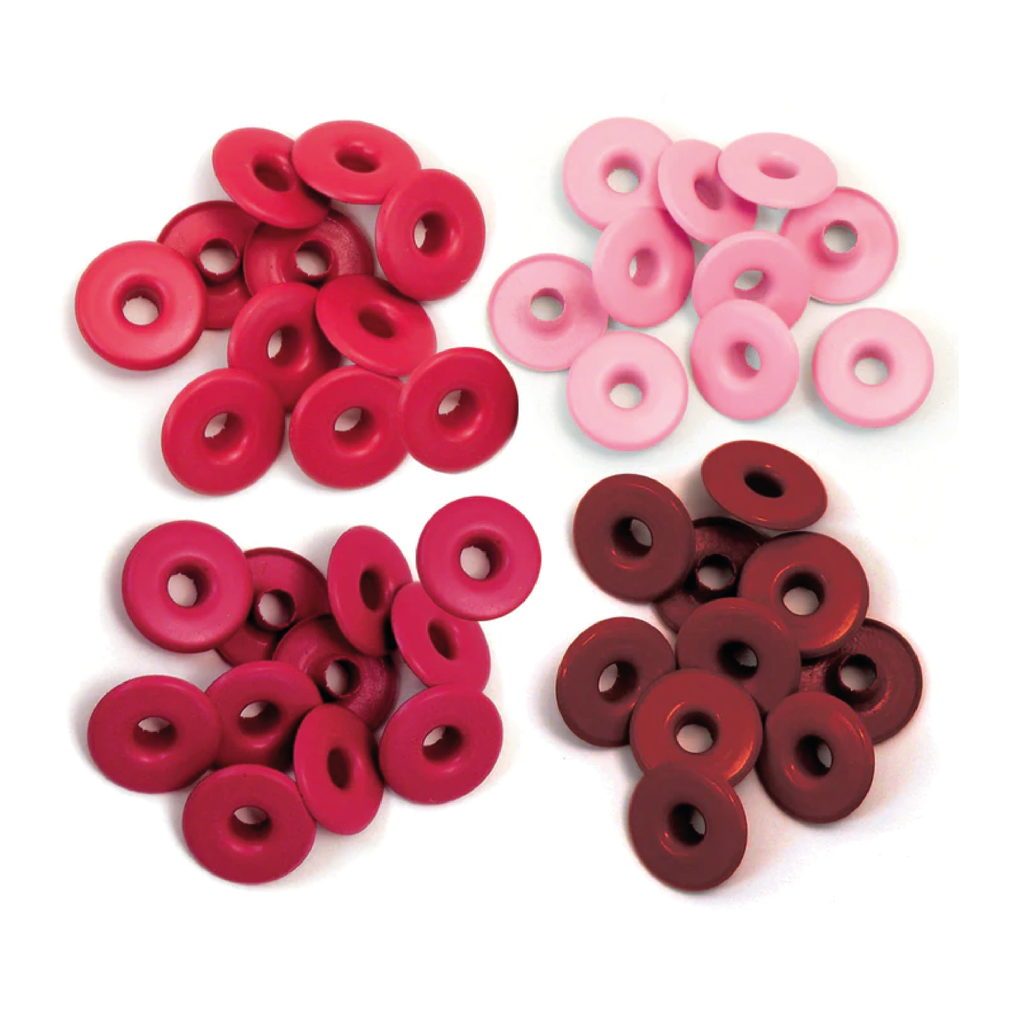 WE R WIDE RED EYELETS - OJALES ANCHOS ROJOS