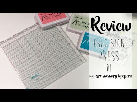 MEMORY KEEPERS WE R PRECISION PRESS - PRENSA DE PRECISIÓN PARA SELLOS