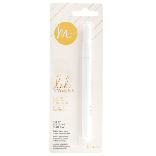 PLUMA DE PEGAMENTO PUNTA FINA MINC