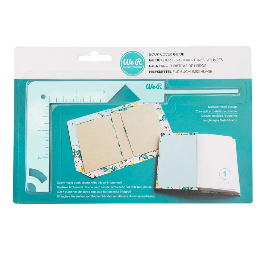 WE R BOOK COVER GUIDE- GUIA PARA ENCUADERNADO MENTA