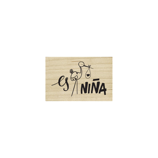 SELLO ES NIÑA CIGÜEÑA