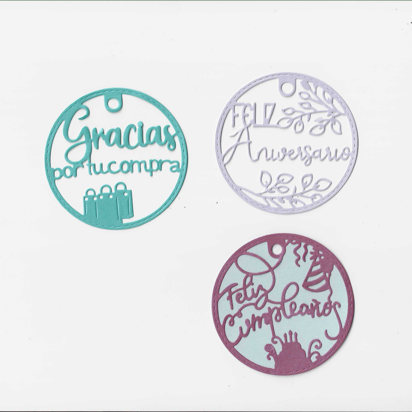 SUAJE CIRCULAR TAG CELEBRACIÓN