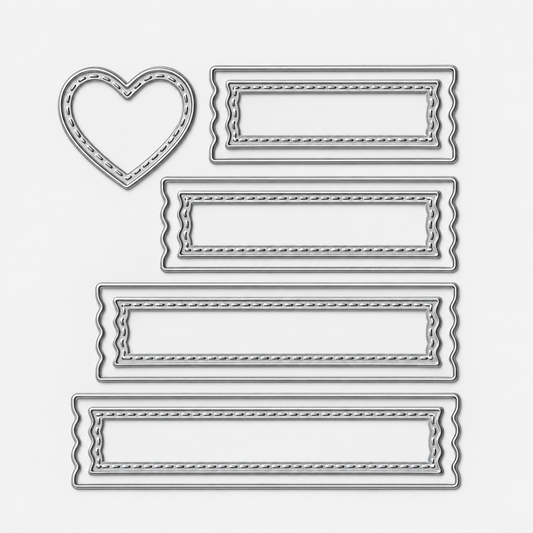 SUAJE TAG DOBLE CORAZÓN