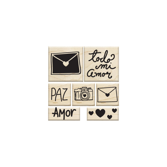 SET DE SELLOS SENDING LOVE