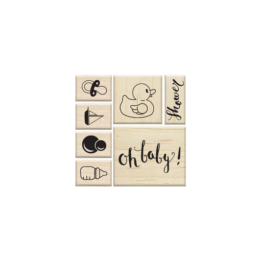 SET DE SELLOS BABY PATO