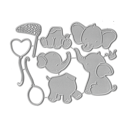 SUAJE DE ELEFANTES BEBES