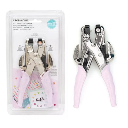CROP-A-DILE EYELET SETTER LILAC - PERFORADORA Y FIJADORA DE OJAL
