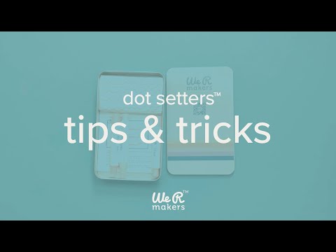 WE R MAKERS DOT SETTERS - COLOCADOR DE PUNTOS