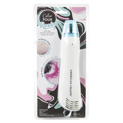 PISTOLA DE CALOR AMERICAN CRAFTS - COLOR POUR RESING HEAT GUN