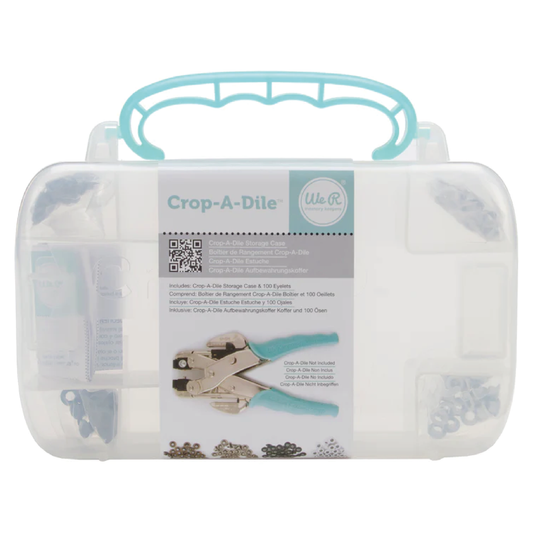 CROP-A-DILE CARRYING CASE-TEAL 6"X8.5"X1.25" - ESTUCHE CROP A DILE