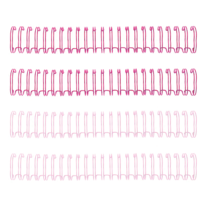 WE R MEMORY KEEPERS CINCH WIRES - PINK .625 4/PKG - PAQUETE DE4 ALAMBRES ROSAS DE ENCUADERNACIÓN