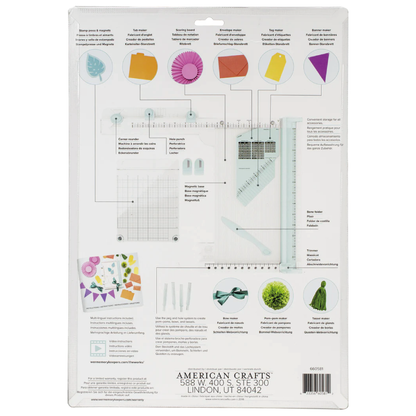 WE R MEMORY KEEPERS THE WORKS ALL-IN-ONE TOOL-LILAC - HERRAMIENTA TODO EN UNO
