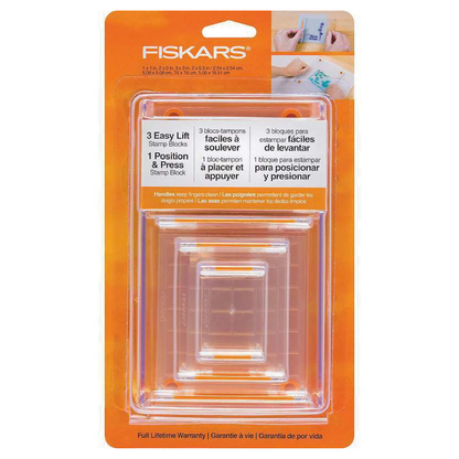 FISKARS SET DE 3 BLOQUES PARA ESTAMPAR