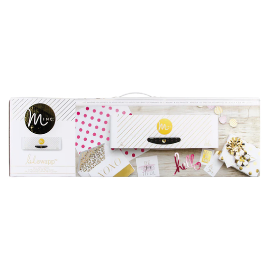 HEIDI SWAPP MINC FOIL APPLICATOR & STARTER KIT (US VERSION)-WHITE - APLICDOR DE FOIL