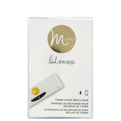 HEIDI SWAPP MINC TONER STAMPING STAMP PAD REFILLS 4/PKG