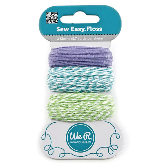 HILO DE SEDA TWINE 3 COLORES BAKERS