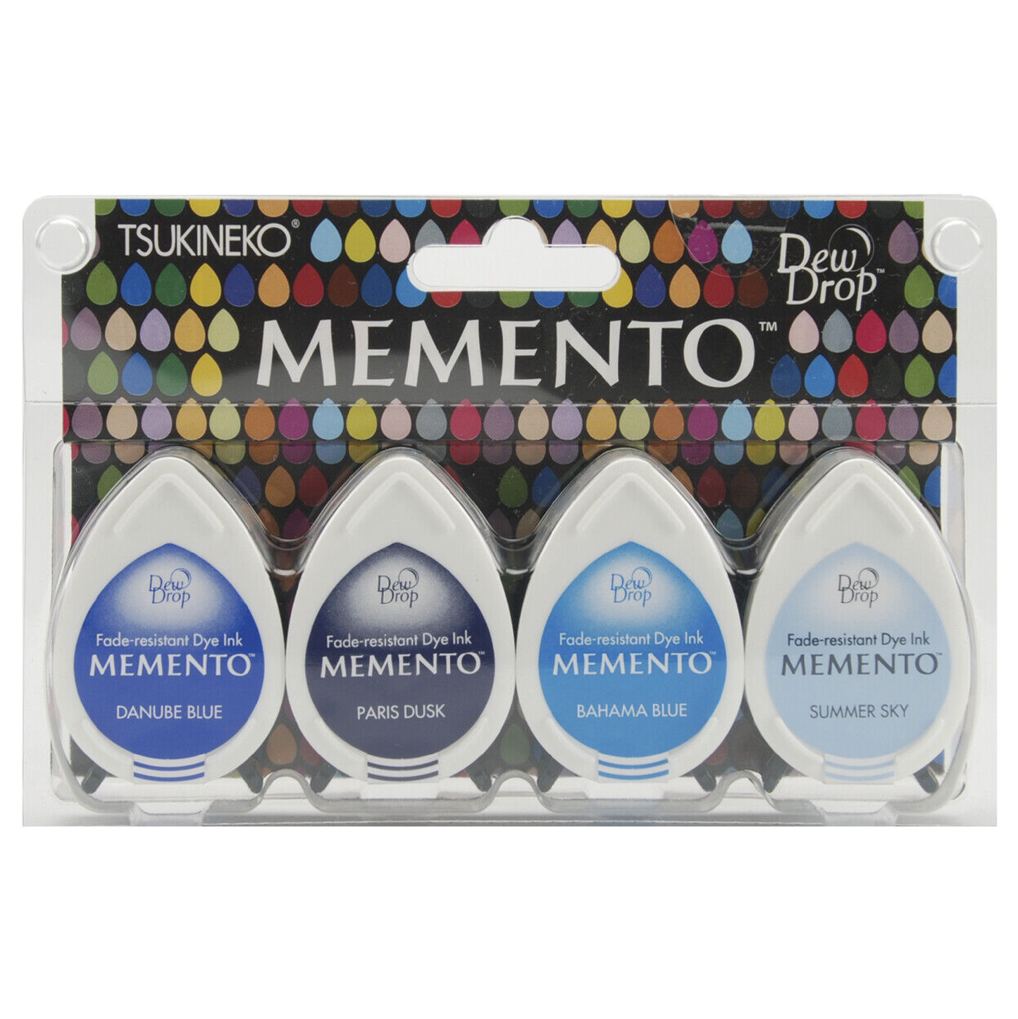 MEMENTO DEW DROP OCEAN - SET DE 4 TINTAS OCEANO