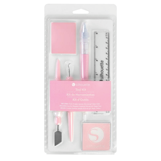 SILHOUETTE TOOL KIT PINK- KIT DE HERRAMIENTAS ROSA